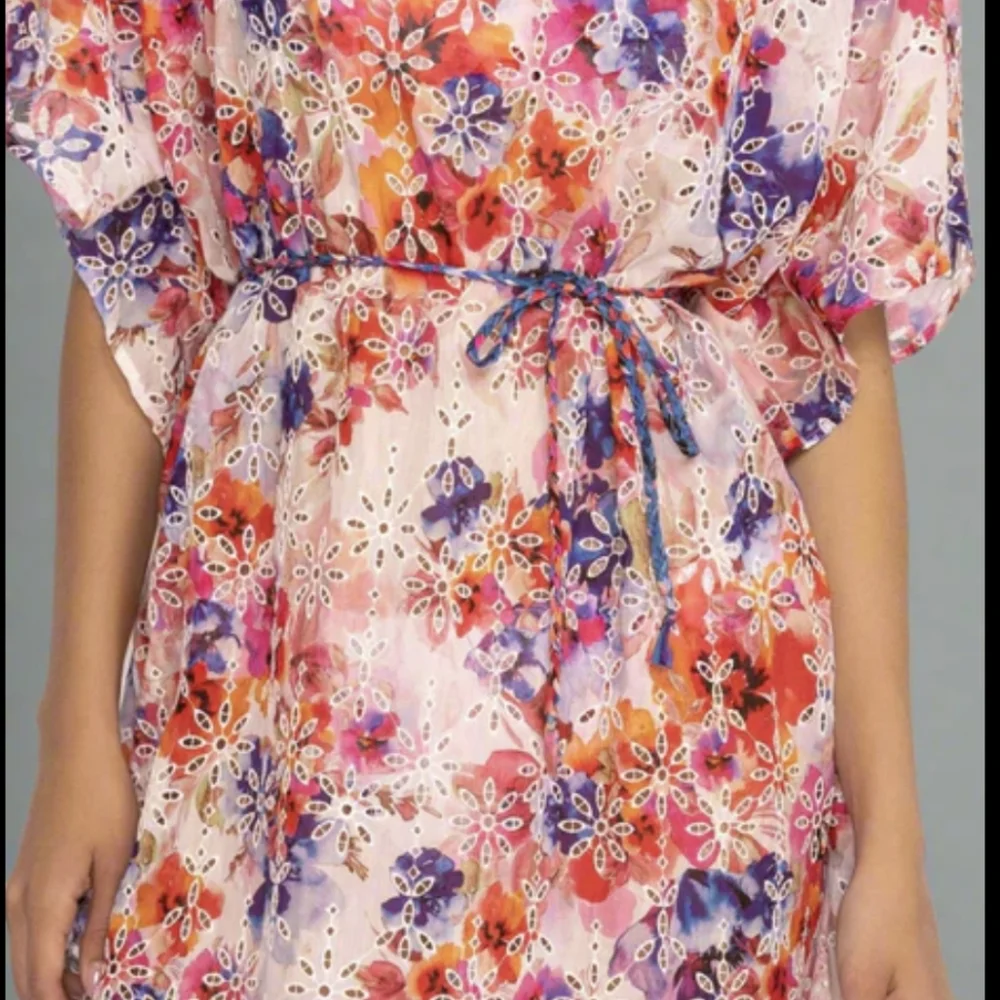 Johnny Was Eyelet Summer Dress sz SML - Picture 6 of 15